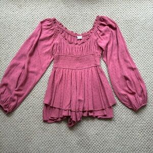 Pink Urban Outfitters romper